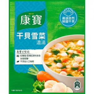康寶濃湯-干貝雪菜 42g