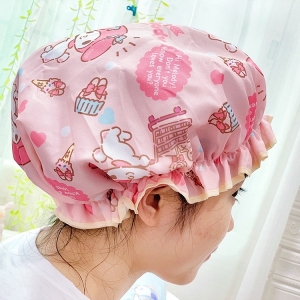 SANRIO三麗鷗雙層浴帽 (圖案隨機出貨)