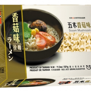 五木拉麵-香菇味(4入) 321g