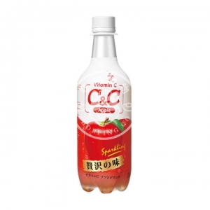 【黑松】C&C蘋果氣泡飲 500ml