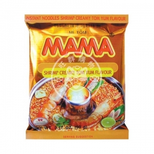 MAMA 媽媽酸辣濃奶蝦麵 55g