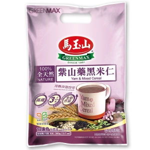 馬玉山紫山藥黑米仁(12入) Yam & Mixed Cereal 360g