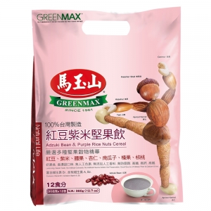 馬玉山紅豆紫米堅果飲(12入)