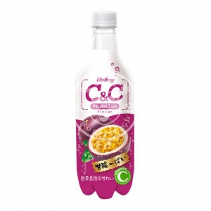 【黑松】C&C百香果氣泡飲 500ml